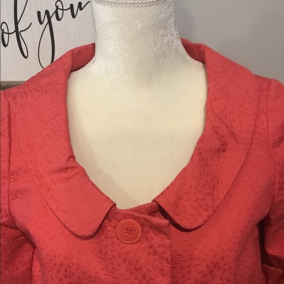 Ann Taylor Loft Salmon Jacket. Size 8 - Picture 2 of 5